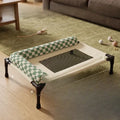 Portable Elevated Pet Bed with Breathable Mesh for Dogs and Cats