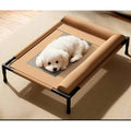 Portable Elevated Pet Bed with Breathable Mesh for Dogs and Cats
