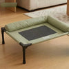 Portable Elevated Pet Bed with Breathable Mesh for Dogs and Cats