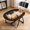Foldable Elevated Pet Cot Bed for Cats and Dogs