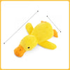 Yellow Duck Plush Cat Toy with Crinkle Paper and Catnip