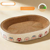 Corrugated Cardboard Cat Scratcher Bed