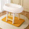 Oval Cat Scratcher Bed with Sisal Rope