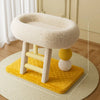 Oval Cat Scratcher Bed with Sisal Rope