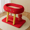 Oval Cat Scratcher Bed with Sisal Rope