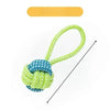 Interactive Rope Dog Toy for Chew and Tug Play