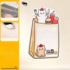 Wall-Mounted Cat Scratcher with Self-Adhesive Backing