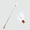 Telescoping Cat Teaser Wand with Interchangeable Toy Heads