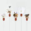 Telescoping Cat Teaser Wand with Interchangeable Toy Heads