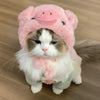Pet Character Hats – Cotton-Linen Costume Headwear