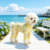 Mesh Four-Leg Dog Shirt with Printed Design