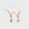 Cat Feather Ball Toy for Interactive and Independent Play
