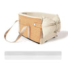 Canvas Pet Car Seat Bed for Small Dogs and Cats