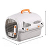 Portable Plastic Pet Carrier for Small Dogs & Cats