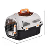 Portable Plastic Pet Carrier for Small Dogs & Cats