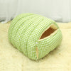 Covered Pet Bed with Open Entry for Cats and Small Dogs