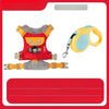 Adjustable Vest-Style Dog Harness with Leash