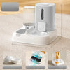 Automatic Pet Feeder and Water Dispenser with Dual Bowls
