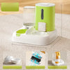 Automatic Pet Feeder and Water Dispenser with Dual Bowls