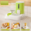 Automatic Pet Feeder and Water Dispenser with Dual Bowls