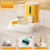 Automatic Pet Feeder and Water Dispenser with Dual Bowls