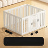 Indoor Pet Playpen with Door, Modular Panel Enclosure