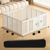 Indoor Pet Playpen with Door, Modular Panel Enclosure