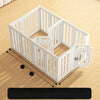 Indoor Pet Playpen with Door, Modular Panel Enclosure