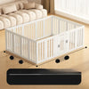 Indoor Pet Playpen with Door, Modular Panel Enclosure