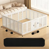 Indoor Pet Playpen with Door, Modular Panel Enclosure